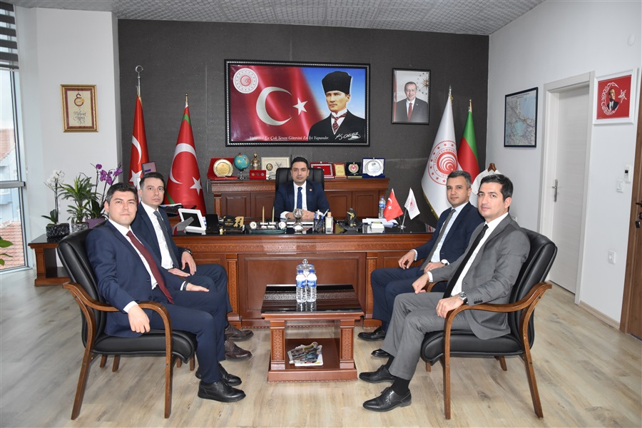BÖLGE MÜDÜRÜMÜZE ZİYARET