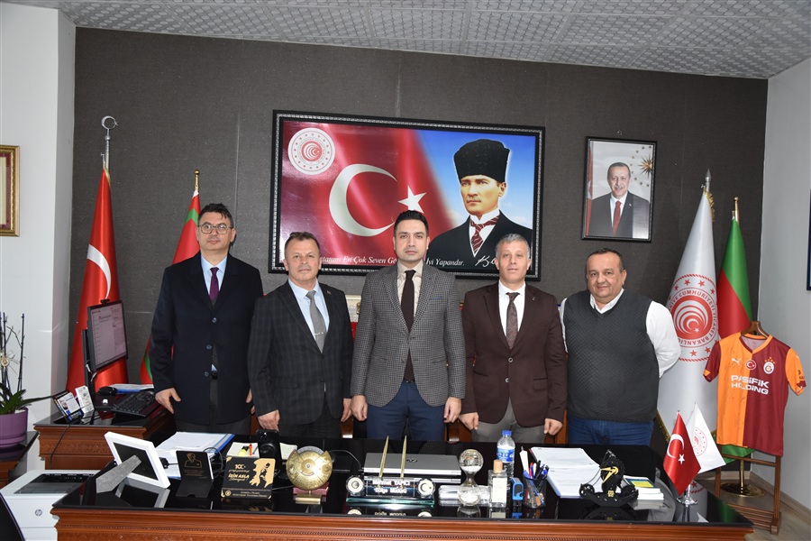 Devlet Memurları Sendikası Tekirdağ Şube Bölge Yönetim Kurulundan Bölge Müdürümüze Ziyaret