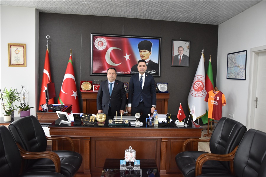 TEKİRDAĞ CUMHURİYET BAŞSAVCISI ERDAL ŞENOL' dan BÖLGE MÜDÜRÜMÜZE ZİYARET